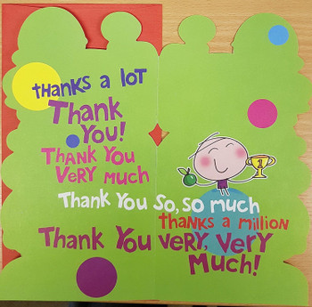 Great Teacher Card Thank you Card