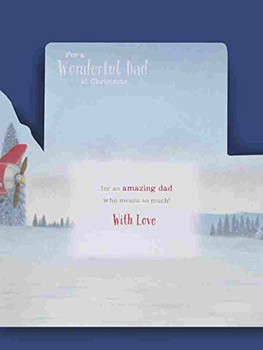 The Snowman And The Snowdog Wonderful Dad Christmas Card