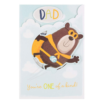 Hallmark Dad Birthday Card "One Of A Kind" Medium [Old Model]