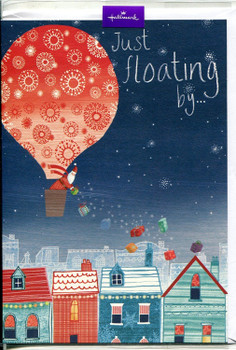 Hallmark Christmas Card Just floating By...