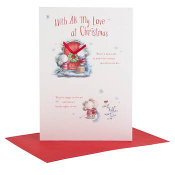 Hallmark Christmas Card 'Magic in The Air' Medium
