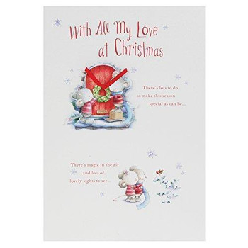 Hallmark Christmas Card 'Magic in The Air' Medium