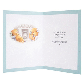 Hallmark Forever Friends Christmas Card from Your Grandchildren 'with Love'