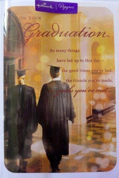 Graduation Lovely Verse Hallmark Card