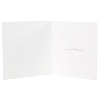 Hallmark Christmas Wish Traditional Charity Glitter Boxed - Iridescent (Pack of 10)