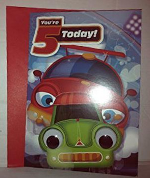 Birthday card for age 5 by Hallmark