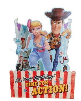 Toy Story 4 Birthday Card Awesome Pop Up Disney Card