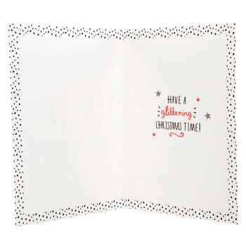 Hallmark Christmas Card To a Special Couple 'Glittering Time' Medium