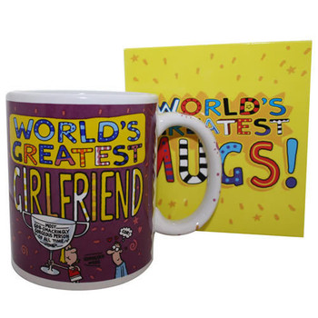 World's Greatest Girlfriend Mug Valentine Christmas Birthday Mothers Day Anytime