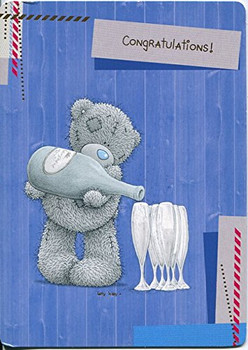Congratulations Me to You Bear Card mty a01sf070