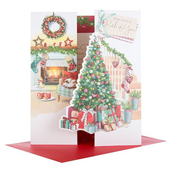 Both of You Christmas Card 'With Love' Medium