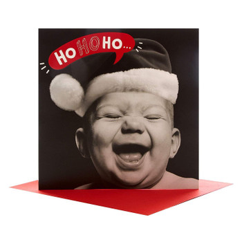 Hallmark 25485800 Medium Merry Christmas Card 'Ho Ho Ho'