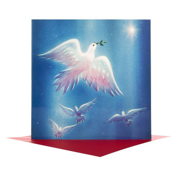 Hallmark "Dove" New Happy Christmas Greeting Card Medium