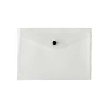 Pack of 12 Janrax A5 Clear Document Wallets