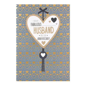 Hallmark Husband Anniversary Card "The Only One" Medium