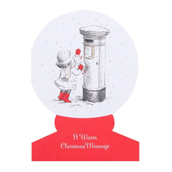 Hallmark Charity Christmas Card Pack 'Warm Message' 8 Cards, 1 Design