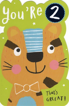 Boys Happy 2nd Birthday Greeting Card Childrens Greetings Cards