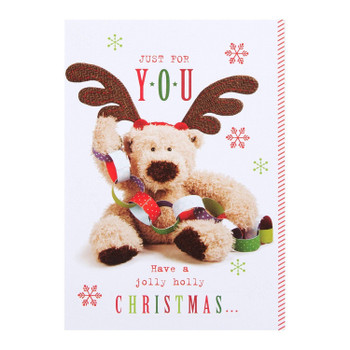 Hallmark Charity Christmas Card Pack 'Holly Jolly' 8 Cards, 1 Design