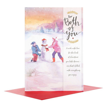 Both Of You "Wish With Love" Christmas Card