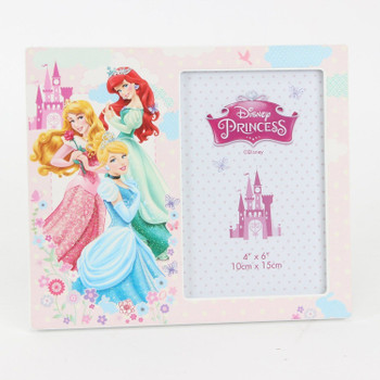 Disney Princess Wooden Frame 6"x4" 18 x 20 cm