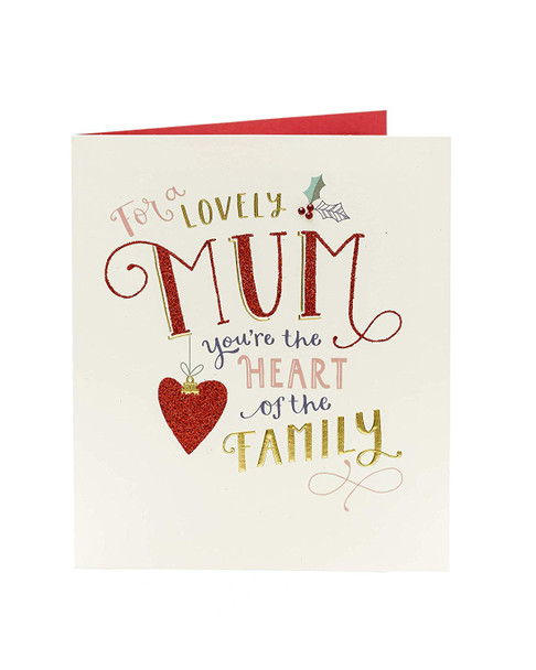 For A Lovely Mum Christmas Card 