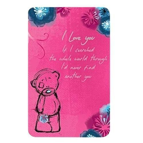 I love You Me to You Bear Friendship Card