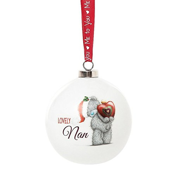 Me to You Nan Christmas Tree Bauble Decoration