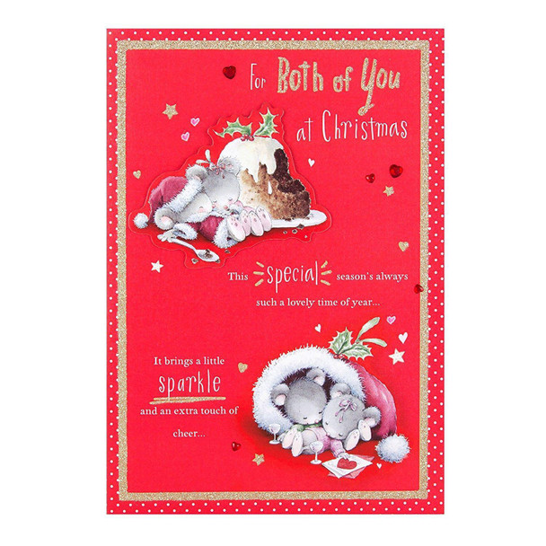 Christmas Card To Both 'With Love' 
