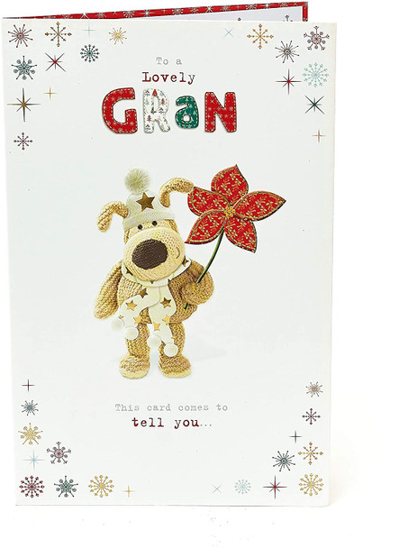 Cute Boofle Gran Christmas Card