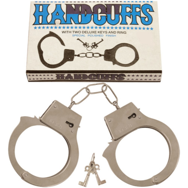 Fancy Dress Novelty Handcuffs with Keys