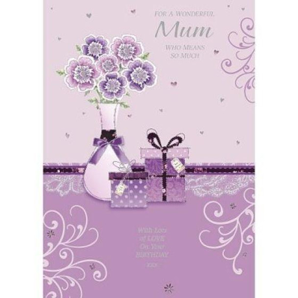 MUM BIRTHDAY GREETING BY BIRTHDAY GREETINGS CARD BY CARTE BLANCHE