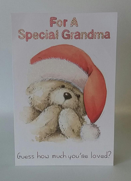 Pop-Up Grandma Christmas Card
