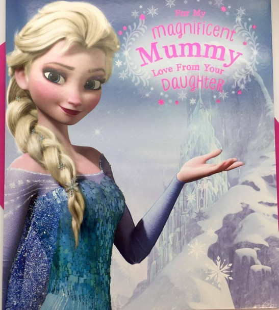 Mummy From Your Daughter Disney Frozen Christmas Card