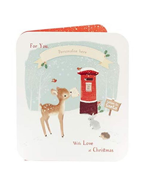 Grandma Personalised Card Christmas Card 