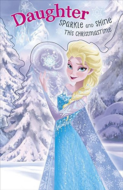 Disney Frozen Daughter Sparkle and Shine Christmas Card