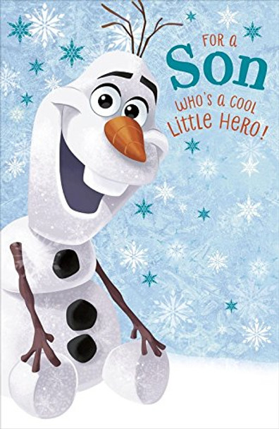 Son Frozen Son Christmas Card Cool Little Hero