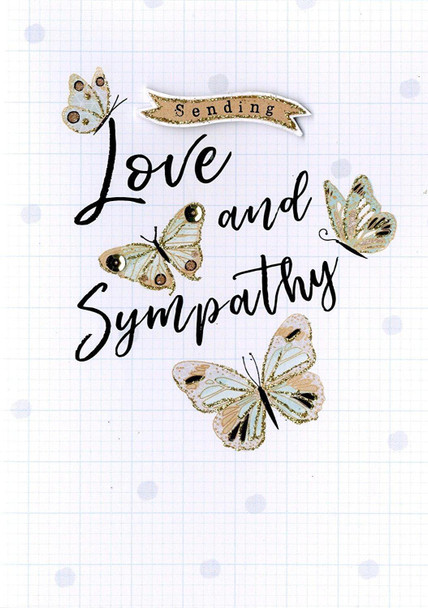 Sending Love & Sympathy Greeting Card Second Nature Just To Say Cards