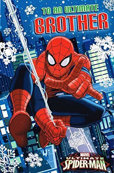 Spiderman Christmas Card Ultimate Brother