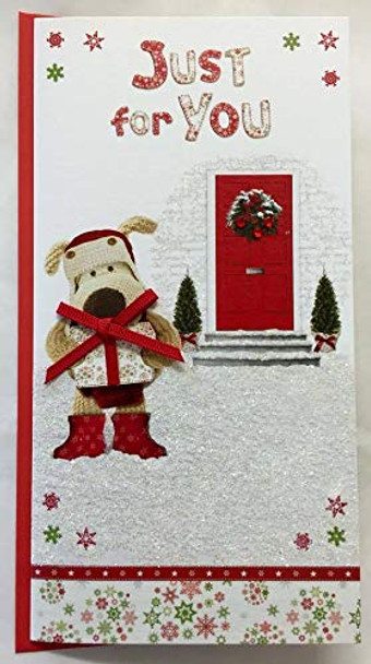 Boofle Christmas Card Just for you