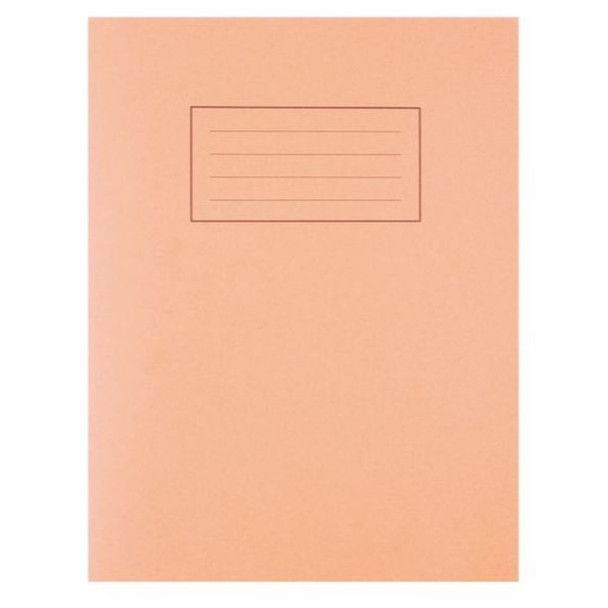 9"x7" Orange 5mm Square Inner Exercise Book