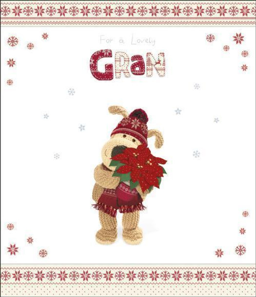 Lovely Gran Boofle Christmas Card 