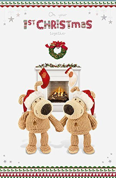 Boofle On Your 1st Xmas Together Christmas Card