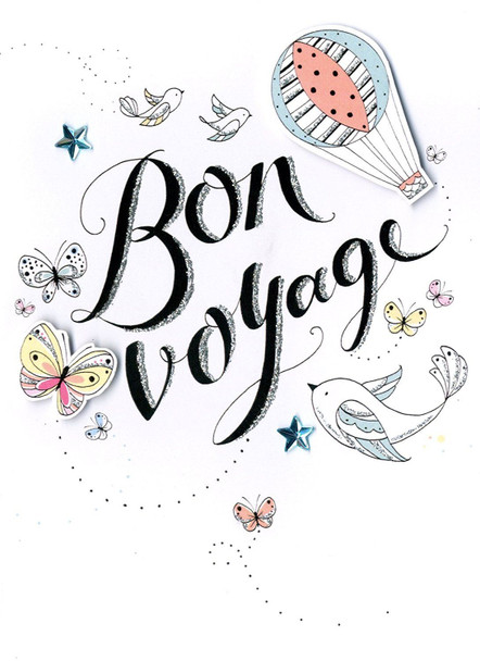 Bon Voyage Greeting Card Second Nature Just To Say Cards