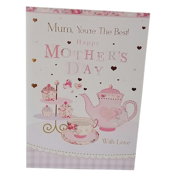 Mum you're the best Happy Mother's Day card