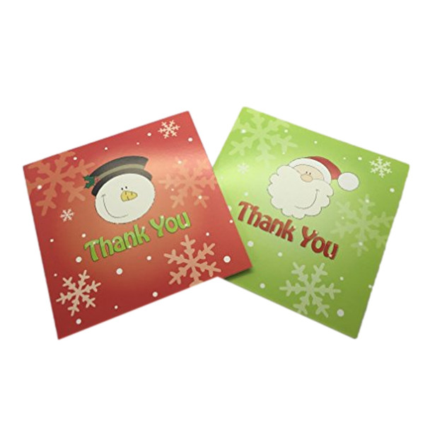 Pack of 20 Christmas Thank You Cards with Envelopes