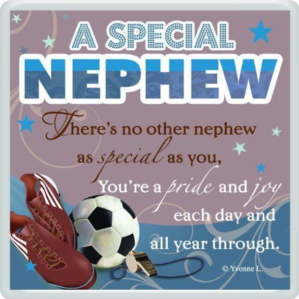 A Special Nephew Sentimental Fridge Magnet  Christmas, Birthday Gift