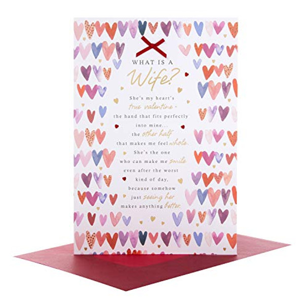 Hallmark Wife Valentine's Day Card 'Love Of My Life' Large