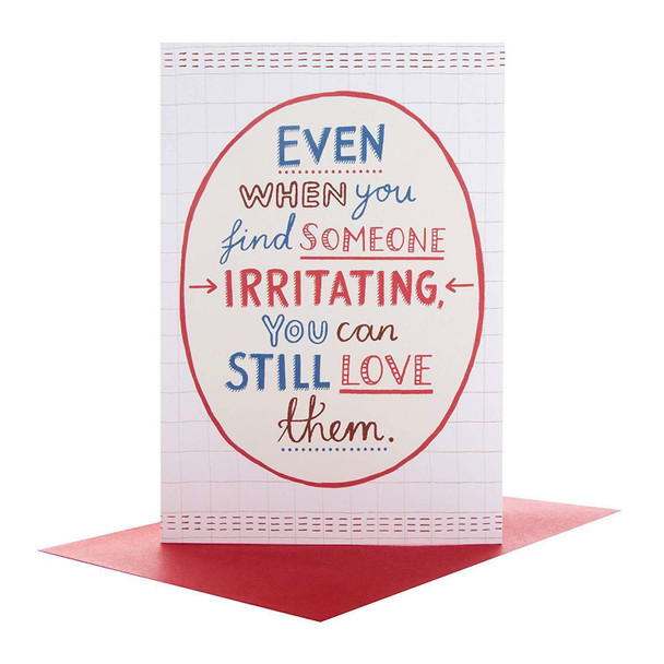 Hallmark Valentine's Day Card 'Find Someone Irritating' Small