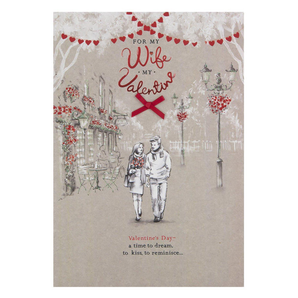 Hallmark Valentine's Day Card For Wife 'A Time To Dream' Medium