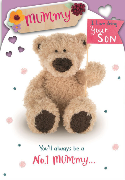 Hallmark Mummy Mother's Day Card 'Being Your Son' Medium